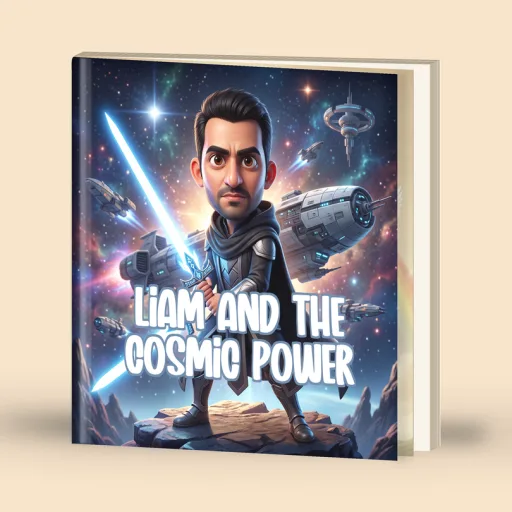 Galactic Knight Personalized Book cover
