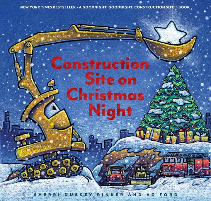 Construction Site on Christmas Night