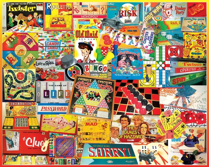 The Games We Played 1000-Piece Jigsaw Puzzle