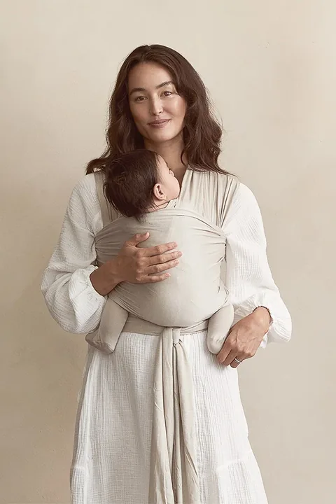 Baby Wrap Carrier in Spelt