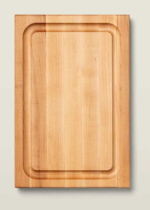Maple BBQ Cutting Board with Juice Groove